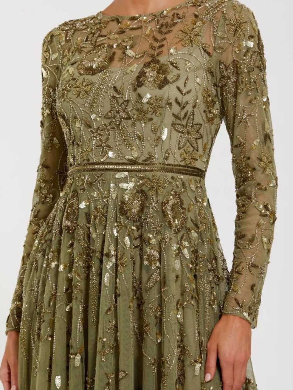 MacDuggal evening gown